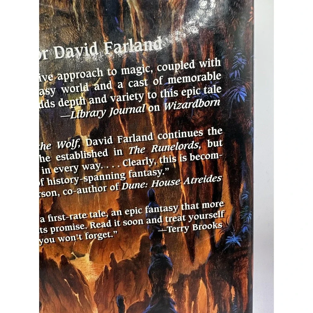 The Lair of Bones (Runelords Book 4) By David Farland (Hardcover, 2003), 1st Ed.